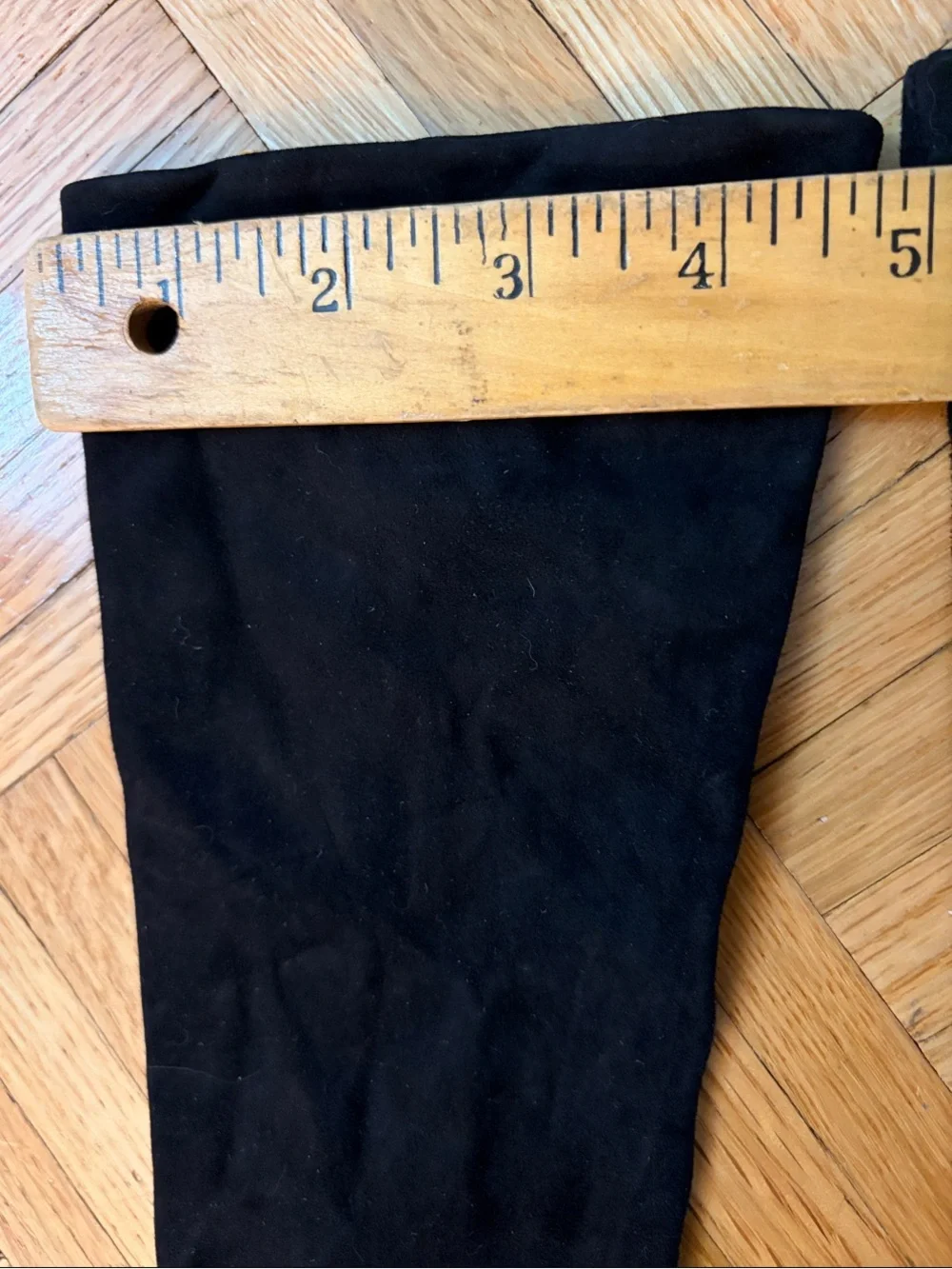 VTG Bergdorf Goodman Long Black Gloves Women's Size Medium UNWORN